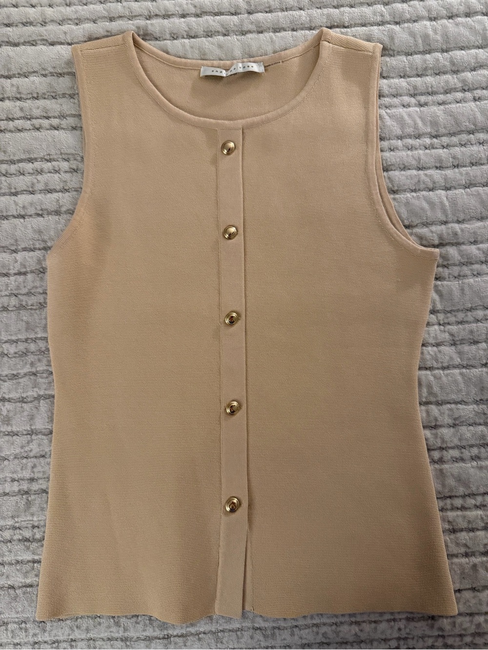 VICI Next Phase Sleeveless Knit Jersey Sweater
